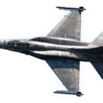 F-16 fighter jet aircraft. Aviation and air force. Plane and airplane ...